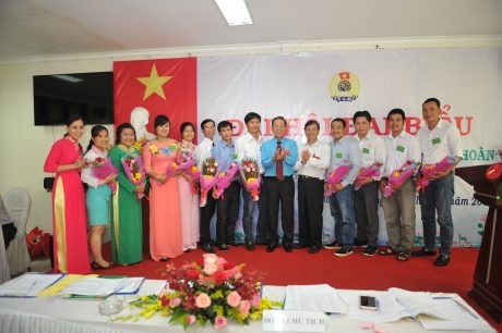 Ông Ngô Minh Lợi tái trúng cử Chủ tịch Công đoàn VRG Khải Hoàn